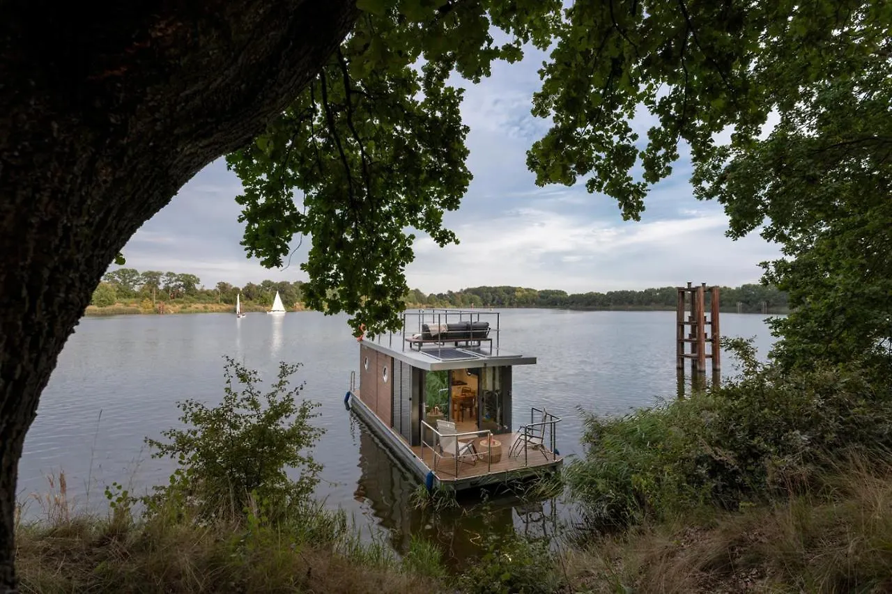 Lemuria Houseboat - Plywajacy Domek Na Wodzie 브로츠와프 보트호텔